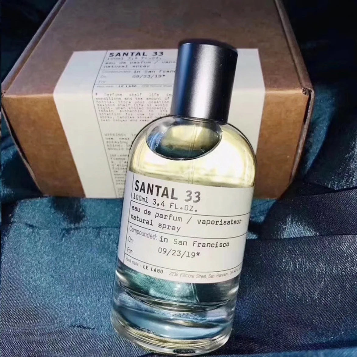 Laboratory 33 Perfume Sandalwood Black Tea Long-Lasting Light Fragrance Fresh Original Neutral Elegant Woody Perfume - Badiee Stylez