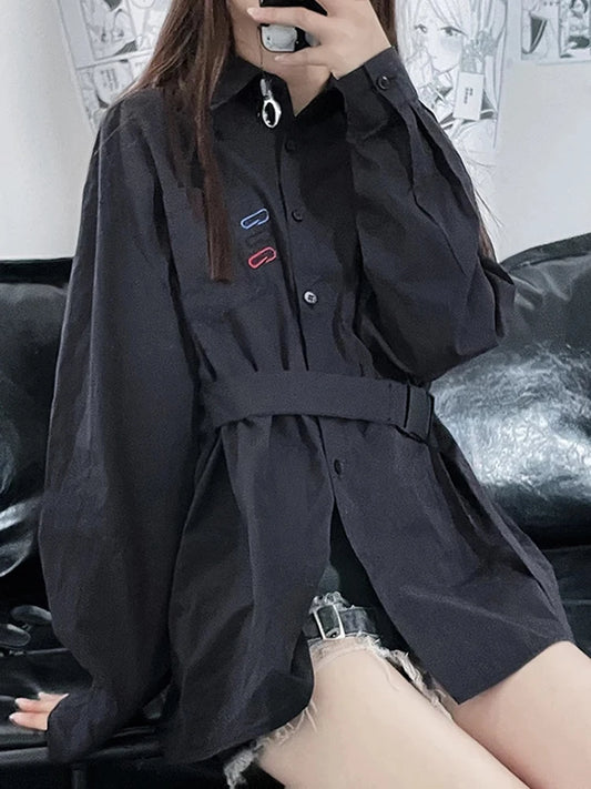 harajuku loose tops women sweatshirts gothic loose streetwear hoodies kawaii hoodie and shirts fashion clothes