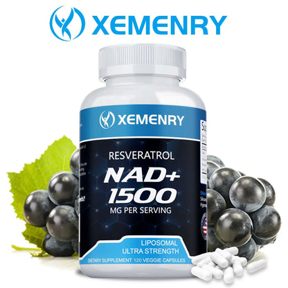 NAD + Resveratrol - Anti aging, Boost Energy, Cell Repair and Skin Health
