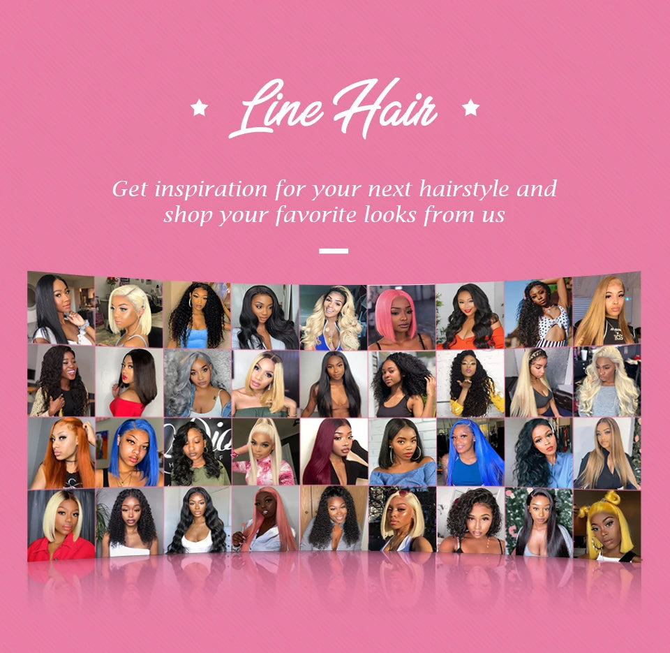 High Density Kinky Straight 360 Lace Front Wigs Human Hair Brazilian 40 Inch Yaki Straight 13x6 HD Lace Frontal Wig Preplucked