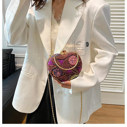 Luxury Gold Clutch Bags for Women 2025 Party Bags Evening Purse Designer Crossbody Bag New in Handbag Ladies hand bag sac femme