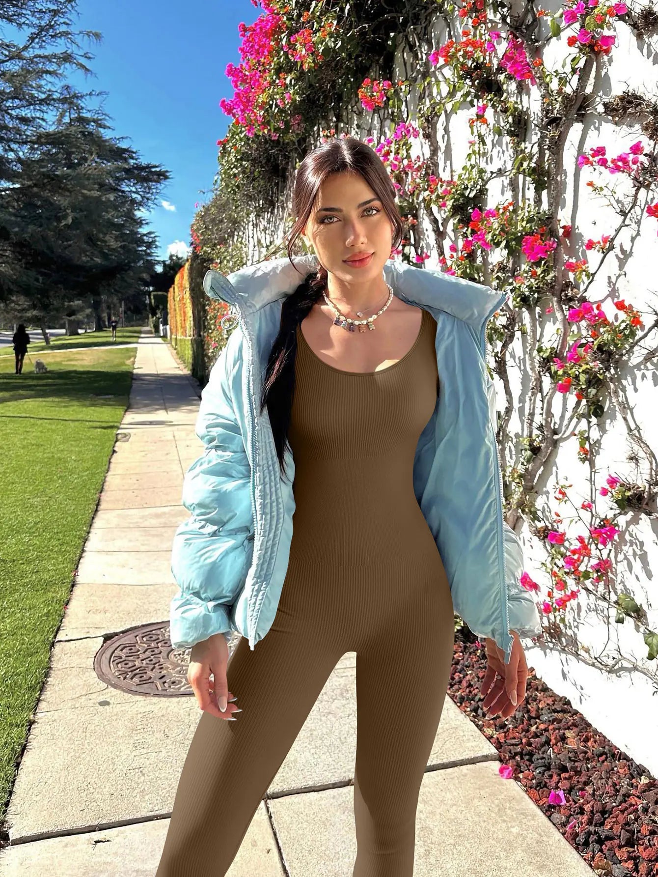 Women's Yoga Jumpsuit Seamless Sports Yoga Bodysuit Fashionable Fitness Sportwear Yoga Romper Badiee Stylez