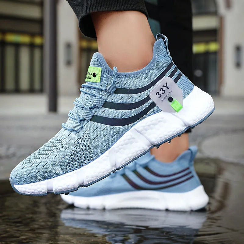 Sneakers Women Breathable Fashion Running Shoes Comfortable Casual Shoes Unisex Men Tenis Masculino Lightweiht Sports Shoes - Badiee Stylez