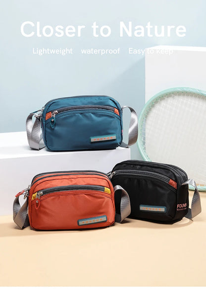 Fouvor Women Shoulder Bag Trend 2025 Nylon Small Crossbody Bag Fashion Sports Waterproof High End Messenger Bags Ladies 2587-19