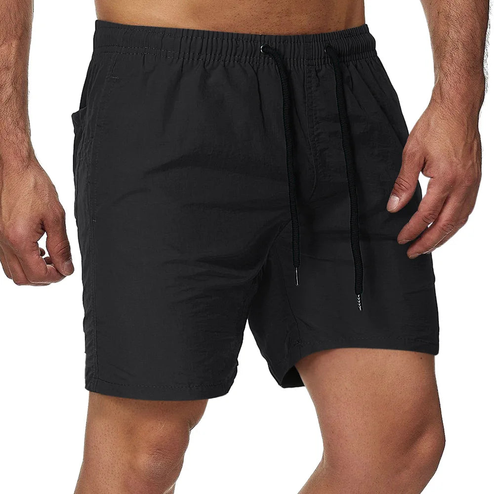 Short Pants for Summer Thin Style Quick Drying Three Part Pants Beach Pants Swimming Pants Home Casual Pants Badiee Stylez