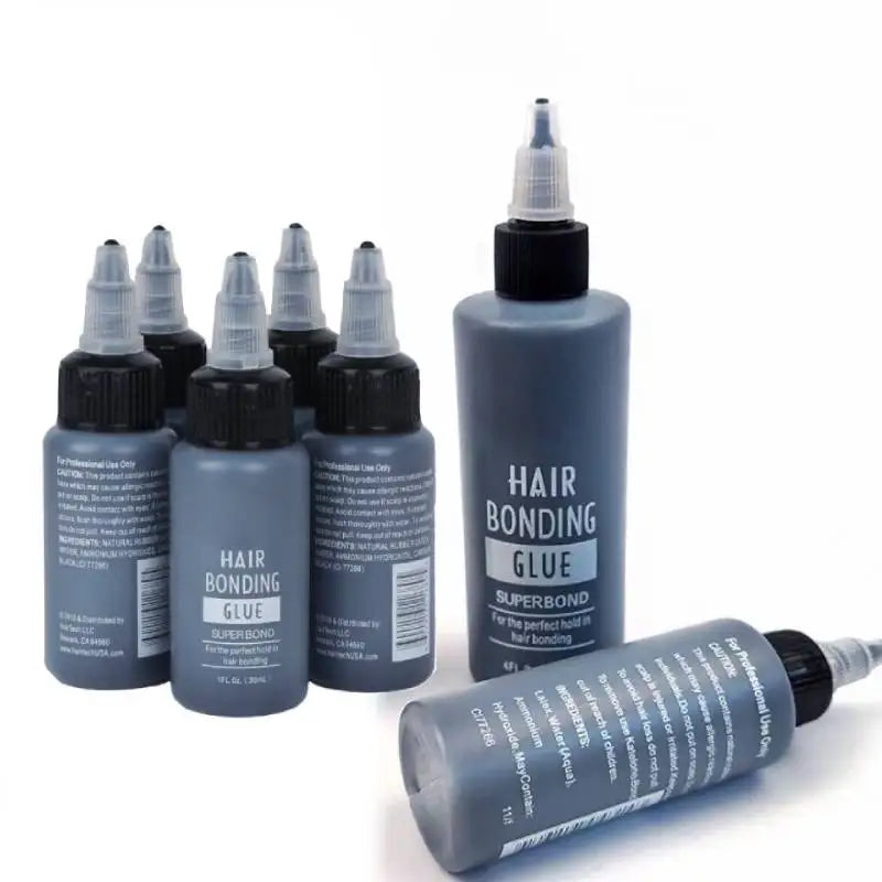 Hair Replacement Adhesive Invisible Wig Bonding Glue Strong Hold Glue Wig Adhesive Glue for Lace Hairpiece, Wigs & Toupee