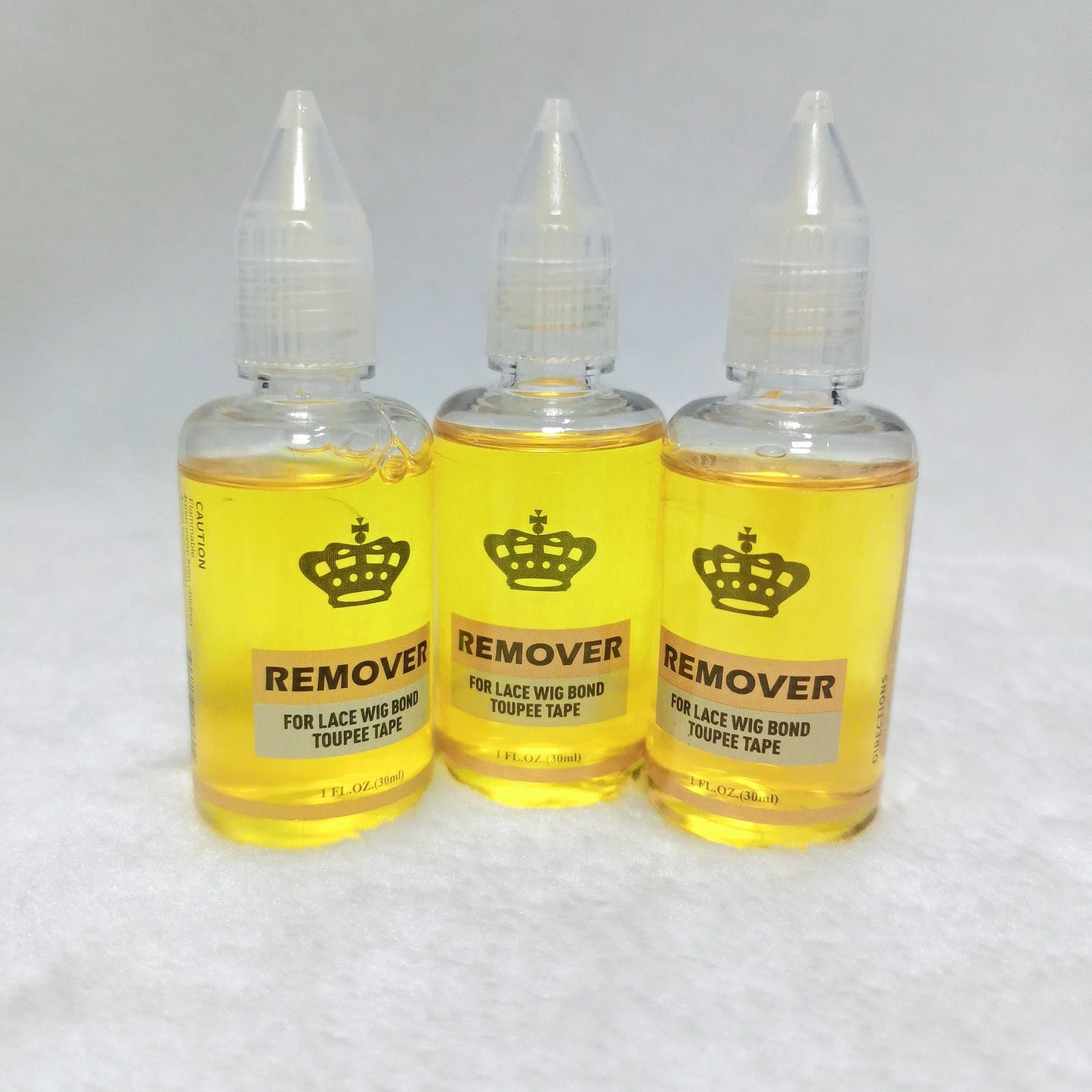 30ml Wig Glue Remover For Lace Wig/Toupee/Closure/Tape Hair Extension Clear Remover For Adhesive Tape Yellow Liquid Glue Remover