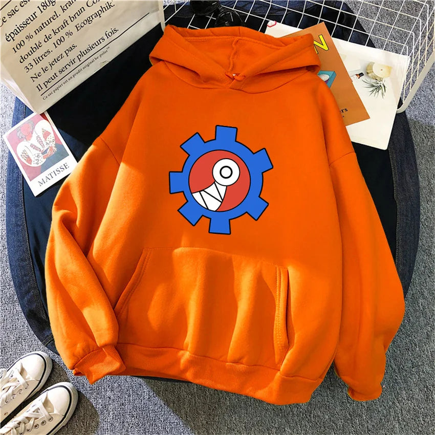 Japanese Anime Takerlama SK8 the Infinity Hoodie Reki Cosplay Yellow Womens Sweatshirts Casual Streetwear Pullover Women Hoodies orange sk8