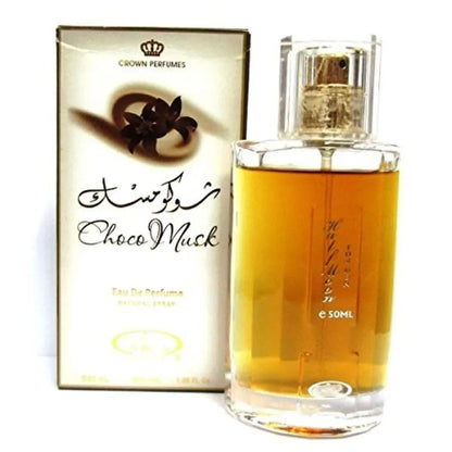 50ml Choco Musk Crown Perfume Long Lasting Vanilla Chocolate Flavor Fragrance Eau De Parfum Spray - Badiee Stylez