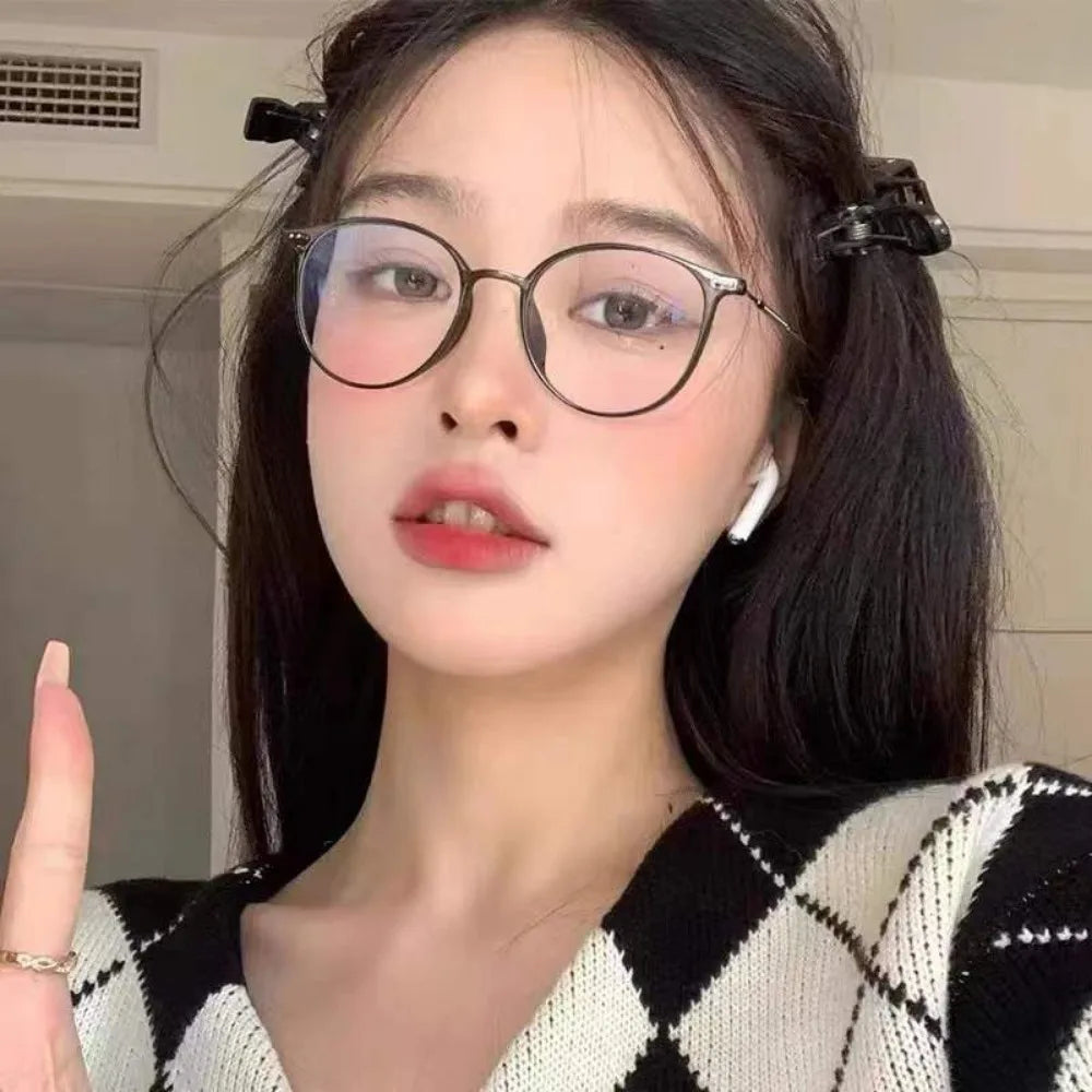 Korean Women Lady Students Anti-Radiation Glasses Computer Eyewear Badiee Stylez