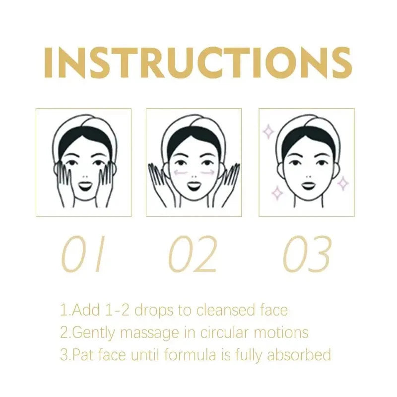 Retinol Wrinkle Remover Face Set Instant Firming Lifting Anti-Aging Serum Fade Fine Lines Whitening Korean Skin Care Products