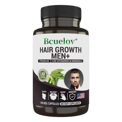 Men's Multivitamin Supplement - Supports Men's Multivitamin with Vitamins A, C, D, E & B12, Zinc, Calcium, Magnesium and More 120 count-1 bottle