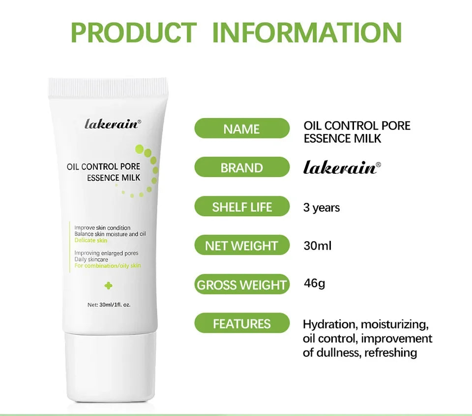 Salicylic Acid Pore Shrinking Cream Reduce Large Pore Tighten Refining Face Repair Rough Dull Pore Brighten Moisturize Skin Care