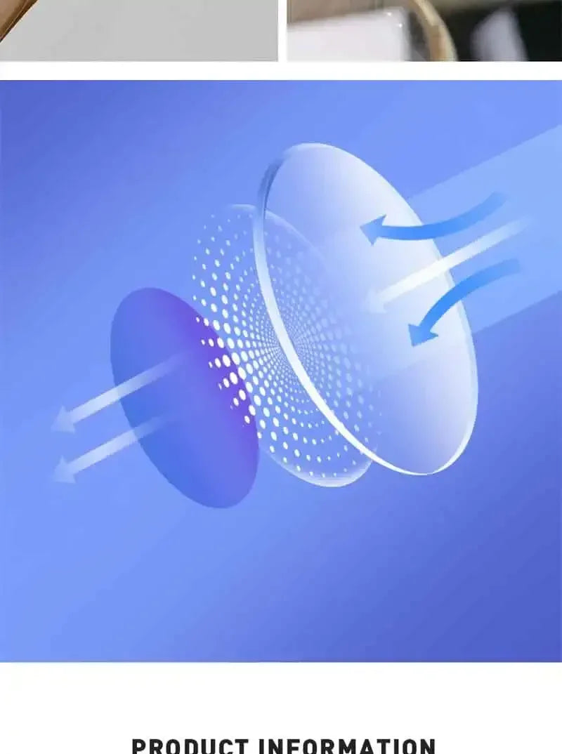 Retro Elegant Anti Blue Light Glasses Round Metal Frame Vintage Computer Gaming Eye Protection Classic Eyeglasses Badiee Stylez