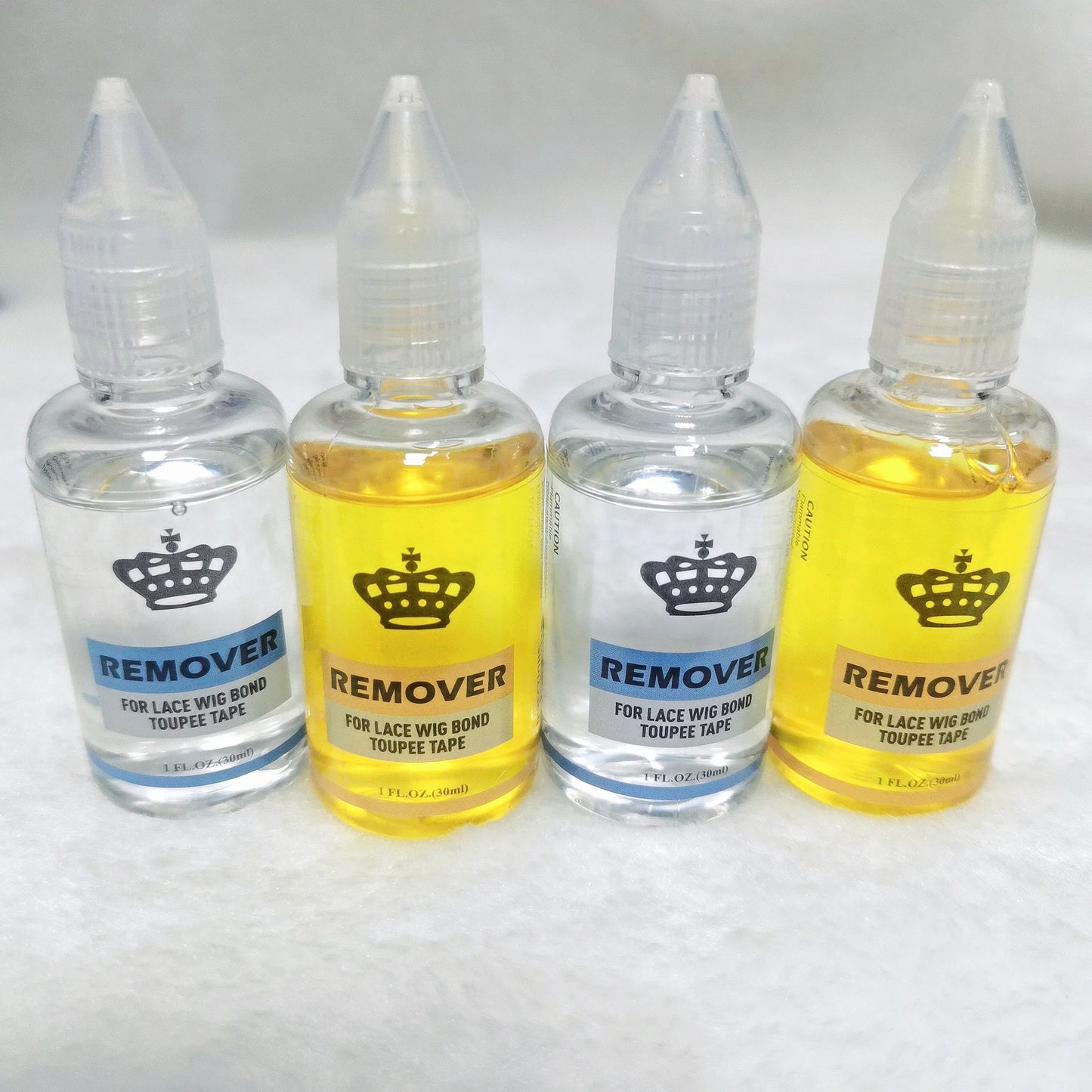 30ml Wig Glue Remover For Lace Wig/Toupee/Closure/Tape Hair Extension Clear Remover For Adhesive Tape Yellow Liquid Glue Remover