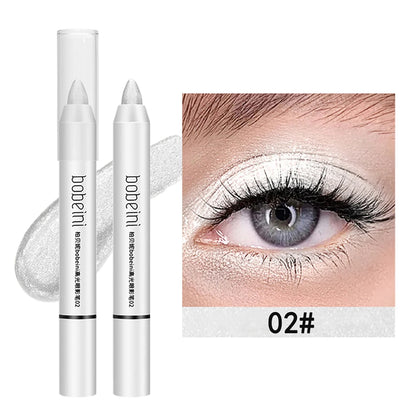 Eye Makeup Highlighter Pencil, Undereye Brightener Pencil, Dual-End Eye Shadow Stick, Smudge-Proof Eye Makeup 202311-02