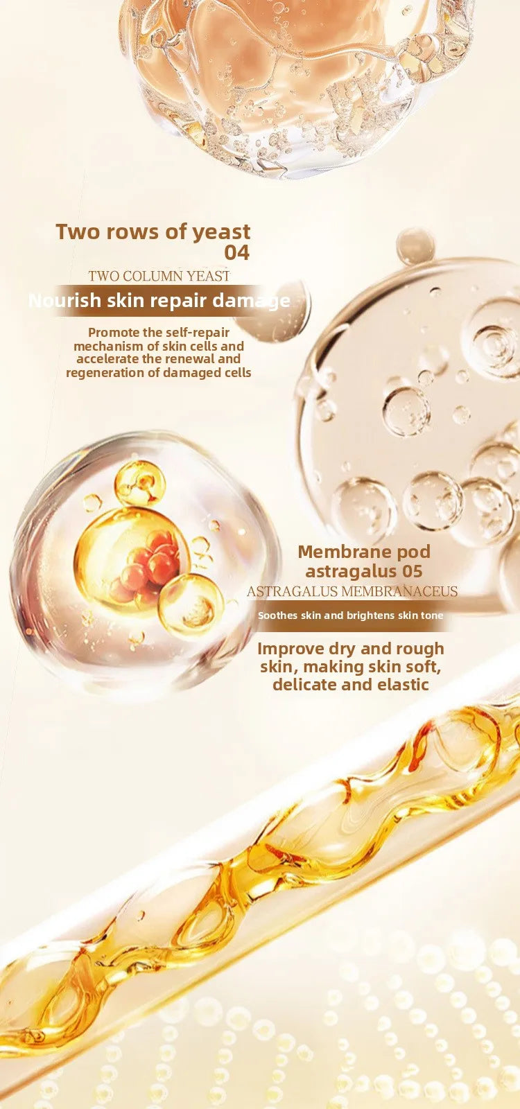 Original Anti-aging Serum Anti-wrinkle Whitening brightening Promote collagen Reduce fine line Facial skin care Essence oil