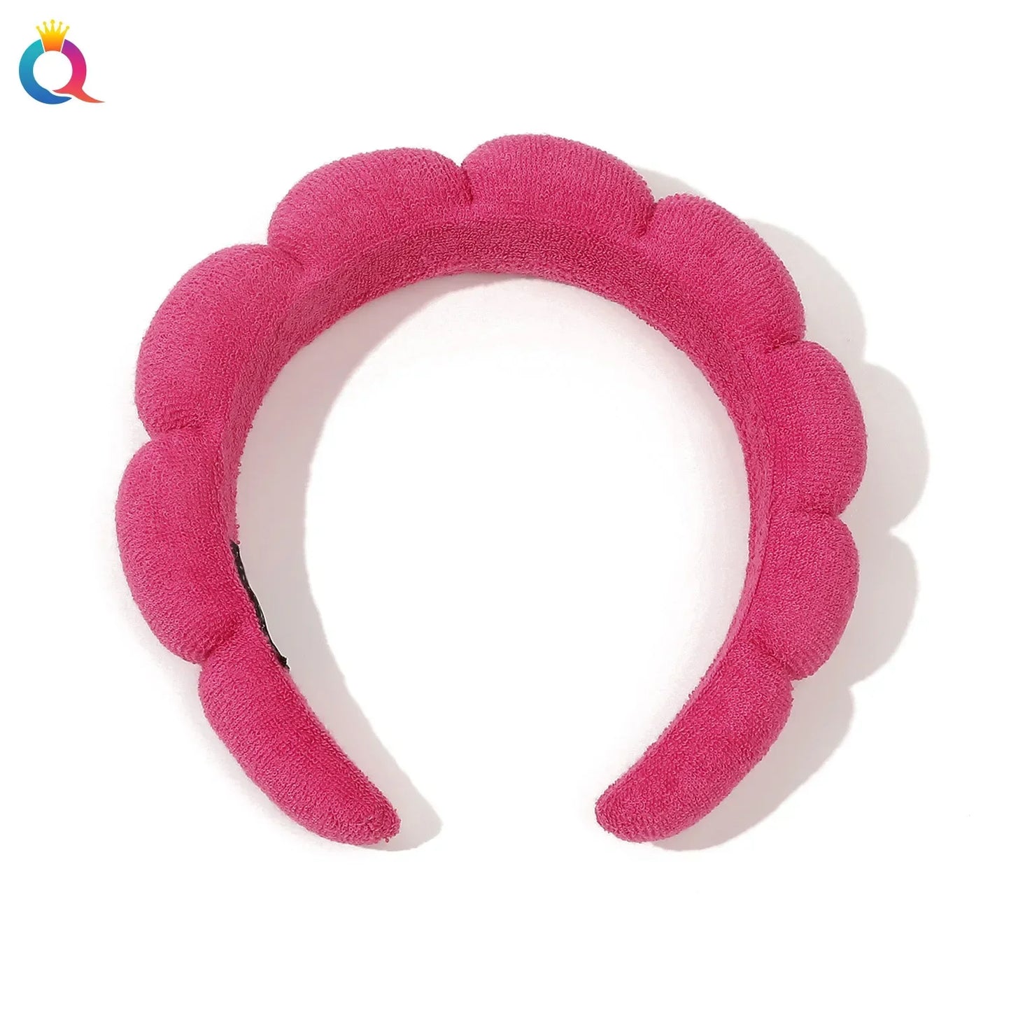 Wash Face Headbands For Women Puffy Sponge Hair Bands Cuff Waterproof Bands Absorbent Wristbands Girls Hair Accessories Set Badiee Stylez