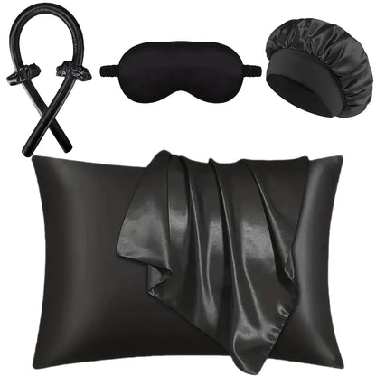 6-piece sleep styling set, no heat curling tool, women's overnight curling set. Badiee Stylez