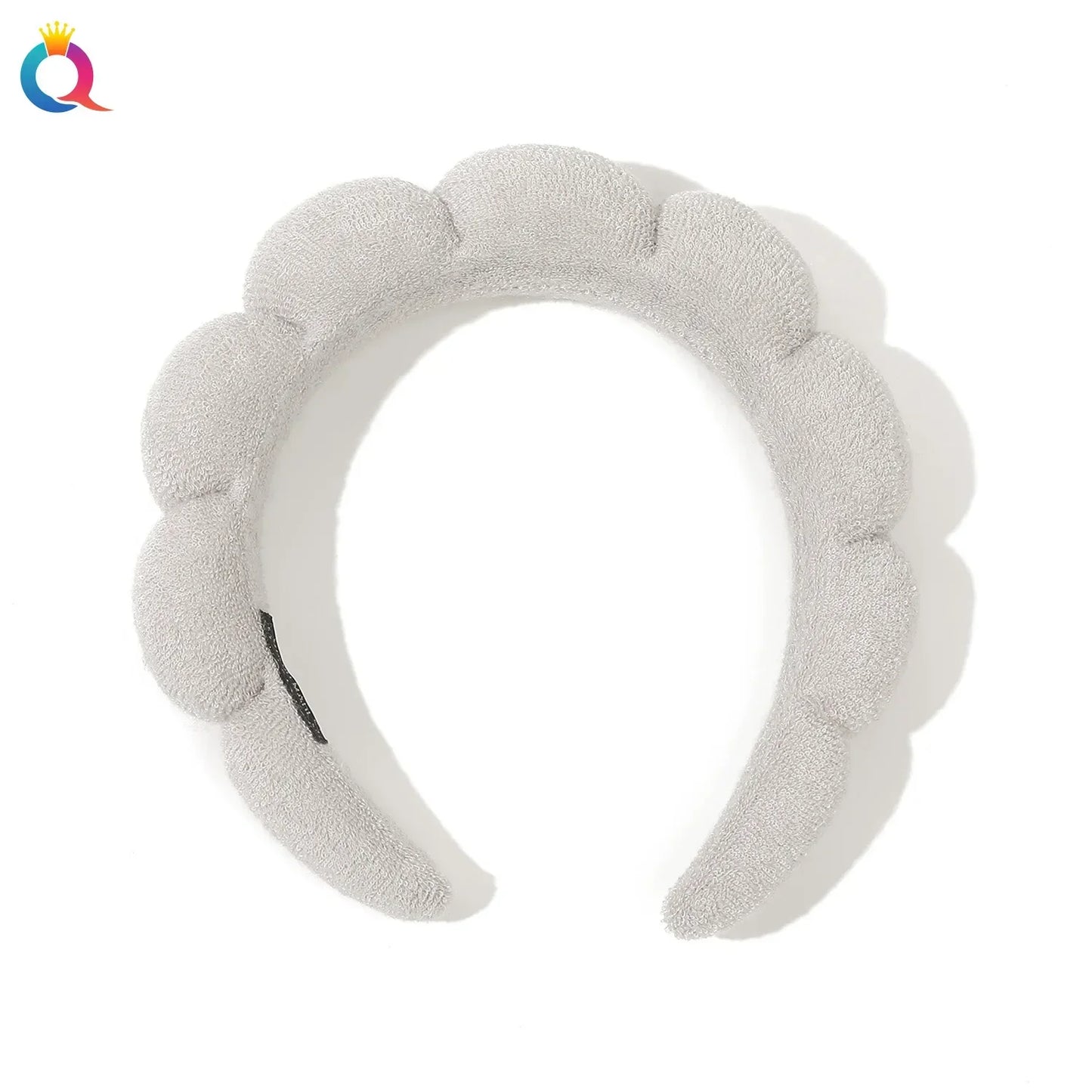 Wash Face Headbands For Women Puffy Sponge Hair Bands Cuff Waterproof Bands Absorbent Wristbands Girls Hair Accessories Set Badiee Stylez