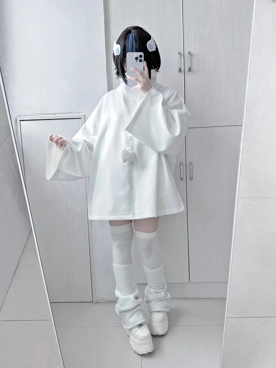 Spring Japanese Casual Solid Hoodies Women Loose Y2k Aesthetic Oversized Embroidery Coats Harajuku Zipper Grunge Sweatshirts