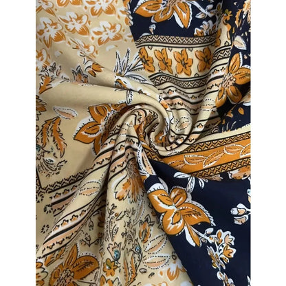 Plus Size Women's Summer Fashion New Elegant Round Neck Printed Short Sleeve T-shirt