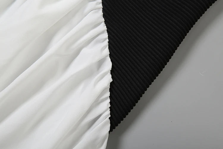 Patchwork Stripe Button Elegant Stretch Skinny French Maxi Bodycon Sexy Halter Dress Women Backless Low Chest Lace-Up Overalls