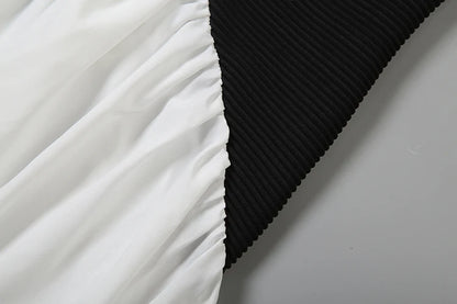 Patchwork Stripe Button Elegant Stretch Skinny French Maxi Bodycon Sexy Halter Dress Women Backless Low Chest Lace-Up Overalls