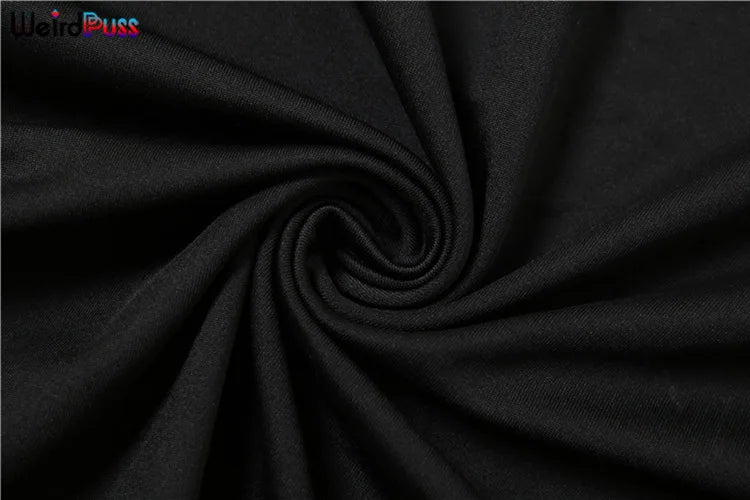 Weird Puss Elegant Irregular 2Piece Set Summer Women Chic Classic Tank Tops+Skirts Pants Matching Trend Ruched Suits Streetwear Badiee Stylez