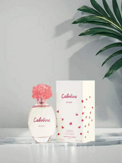 Cabotine Rose women Eau De Toilette Spray 3.4 oz Fruity floral fragrance  Long-lasting fragrance