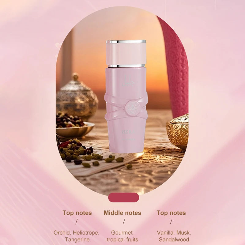 Brand Arab Perfume Spray Women Eau De Parfum High Quality Dubai Perfume Lasting Fragrance Pheromone High End Laf Perfume Gifts