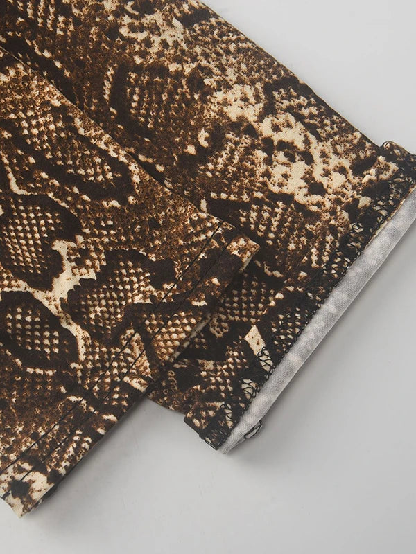 Women's Sexy Leopard Print Skinny Nightclub Jumpsuit Spaghetti-Neck Yoga Clothes Fitness Coverall Female Club Outfits