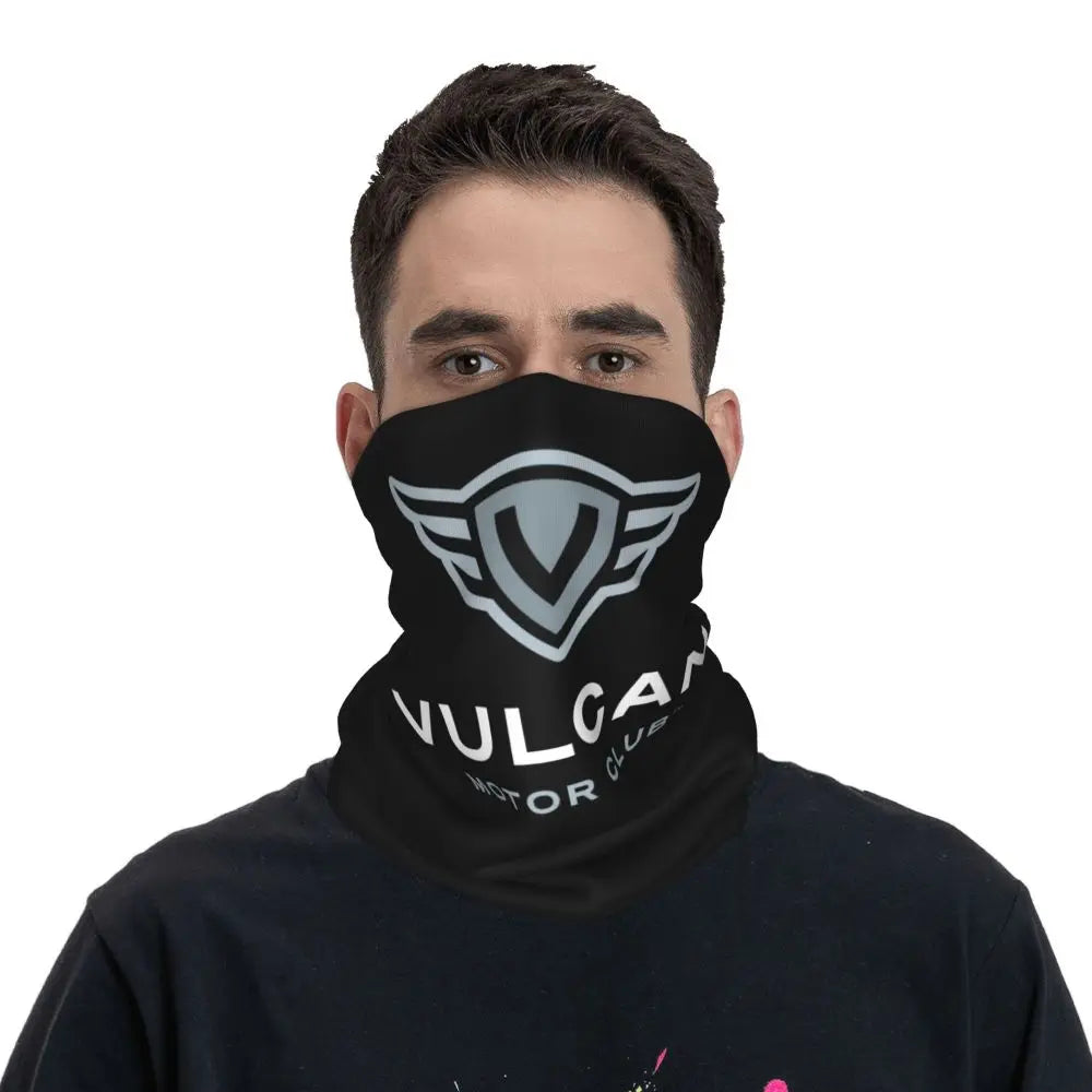 Vulcan Motorcycle Modren Bandana Neck Cover Printed Wrap Scarf Multi-use Headwear Outdoor Sports Unisex Adult Washable
