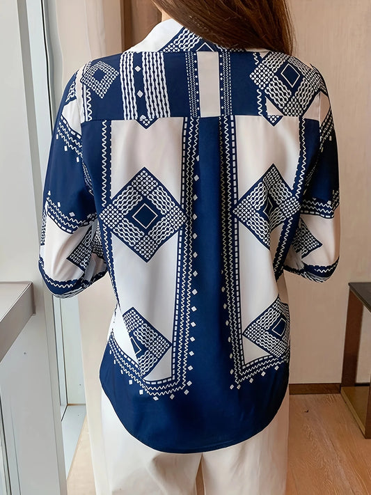 Fashion ladies shirts New elegant Women Blouses Long Sleeve Button-Down Tops blusa mujer