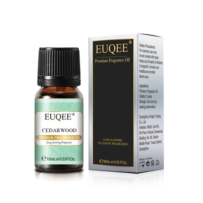 EUQEE 10ML Men's Fragrance Oil For Car Diffuser,Making Candle Leather Forest Pine Coffee Cake Cedarwood Bay Rum 1pcs/3pcs/6pcs - Badiee Stylez