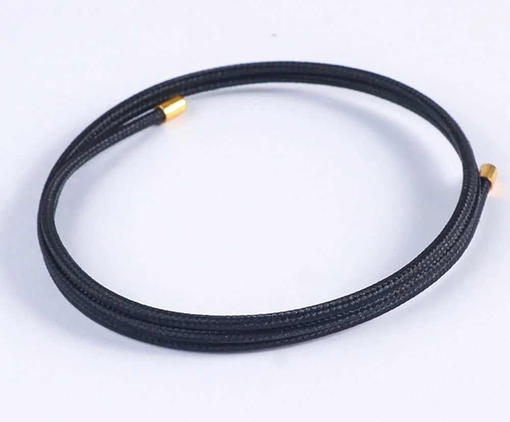 5pcs/Lot Multicolor Magnetic Rope 27cm 51cm 58cm Adjustable Magnet Milan Rope Bracelet  Necklace DIY Jewelry Making Accessories Badiee Stylez