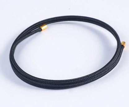 5pcs/Lot Multicolor Magnetic Rope 27cm 51cm 58cm Adjustable Magnet Milan Rope Bracelet  Necklace DIY Jewelry Making Accessories Badiee Stylez