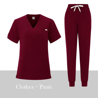 Wholesale Operating Room Medical Uniform Scrubs Hospital Working Scrubs Set Medical Supplies Nurse Dental Surgery Suit Workwear Badiee Stylez