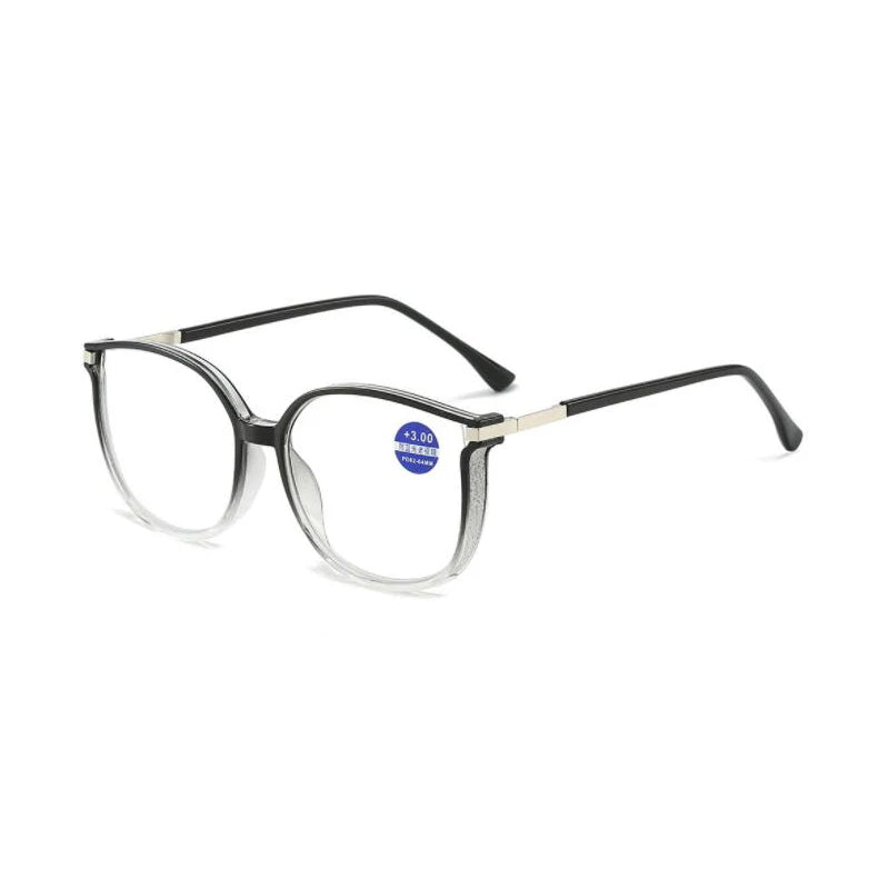 Reading Glasses Women Men Square Prescription Lenses Multifocal Eyeglasses Anti-blue Light Computer Eyewear Frames Badiee Stylez