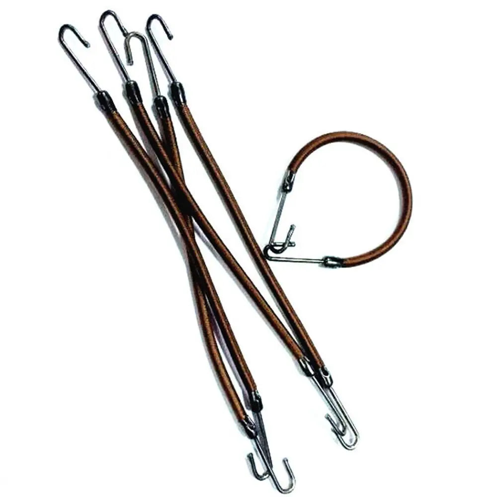 5/10/20 Pieces of Fashionable Double Hook Headband Rubber High Elasticity Design Headband Ponytail Headwear Women's Accessories