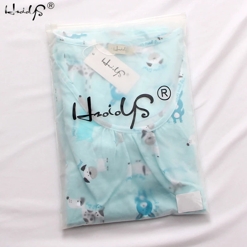 Hzioiys Summer Pajamas Sets Cotton Sleepwear Suit Women Casual Pajama Sets Cartoon Vest Shirt + Shorts Pajamas Suit Plus Size