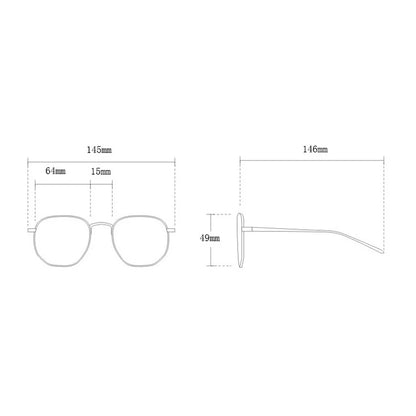 Transparent Computer Glasses Frame Women Men Anti Blue Light Round Glasses Blackout Glasses Optical Glasses Lenses Badiee Stylez