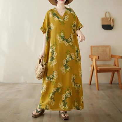 Summer Dress for Women Clothing Long Dress Fashion Clothes Cotton Vintage Harajuku Elegant Streetwear Maxi Beach Dresses