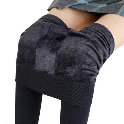 Winter Leggings For Women Warm Leggins Solid Color Velvet Leggins High Waist Leggings Stretchy Leggings dropshipping Badiee Stylez