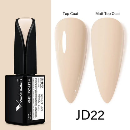 Venalisa 15ml Nail Prep Dehydrator Fast Dry Acid-Free Primer Bond Natural for Builder Jelly Gel Nail Gel Polish Color GelVarnish JD22