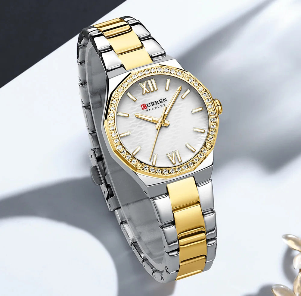 CURREN 2025 Casual Ladies Quartz Wrist Watch Luminous Bracelet Women Watch Clock Luxury Brand Design Women Montre Femme Reloj