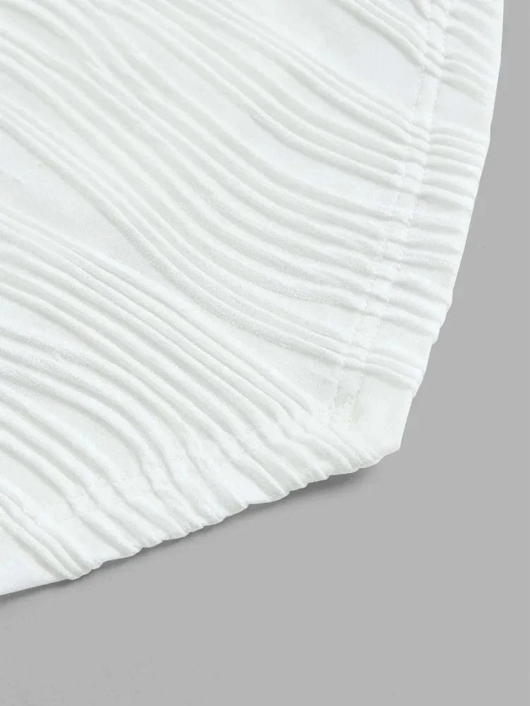 Sexy Rib Knit Strapless Crop Tube Top Women Summer Y2K Clothes Sleeveless Off The Shoulder Tank Top Streetwear Club Party 2024