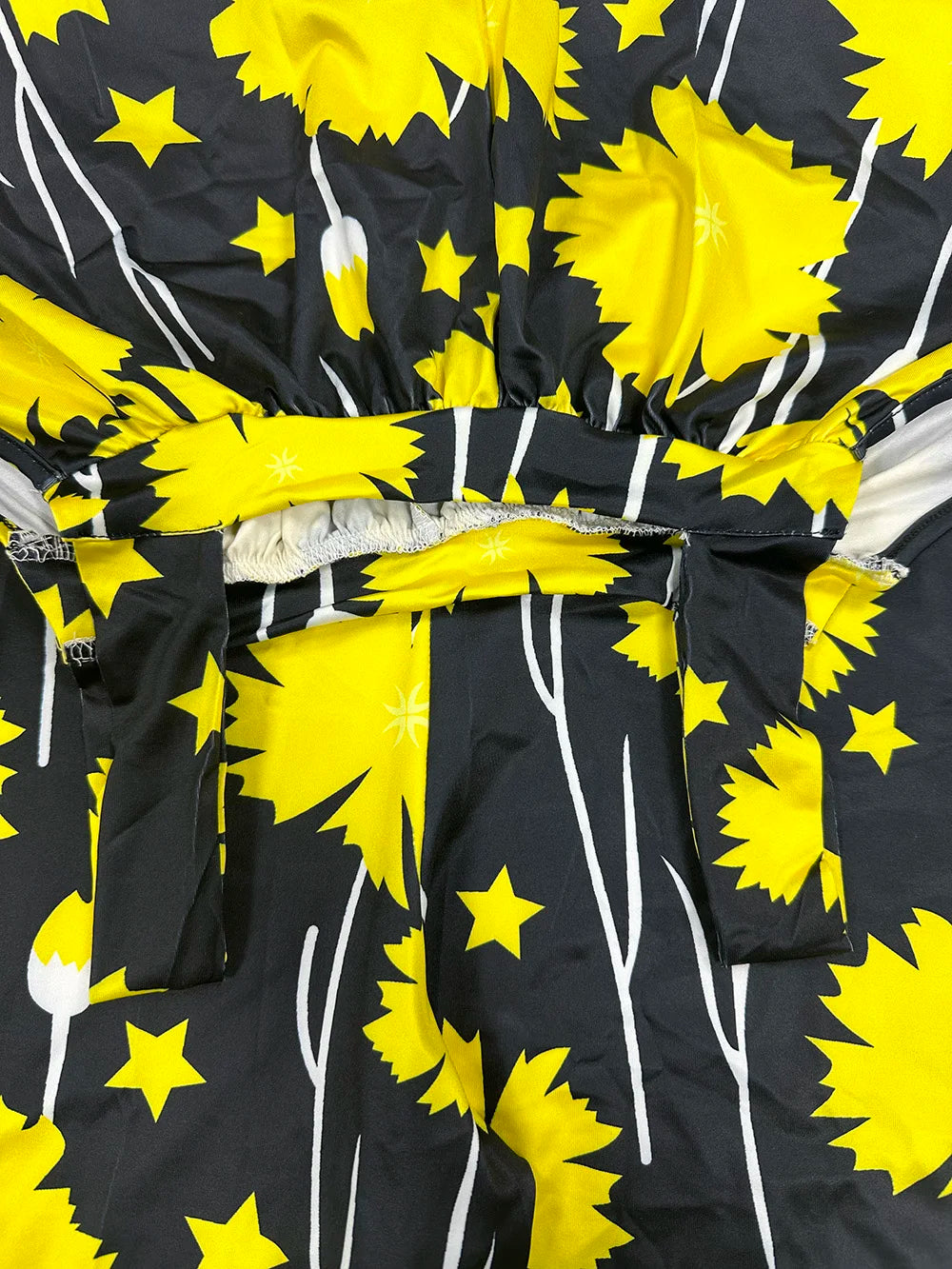 Loose casual lazy wind oversize print suspenders one-piece pants 2024 summer new straps broad leg one-piece pants woman Badiee Stylez