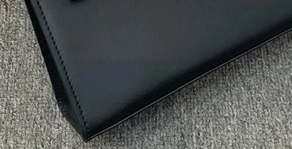 mini bucket handbag swift leather party fashion Clutch bag genuine women luxury shoulder Chain bag girl shopping bag fashion bag black 22cm