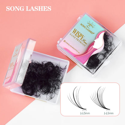 SONG LASHES High quality Professional Premade Lashes 5D 9D Wispy Lashes eyelashes extensions